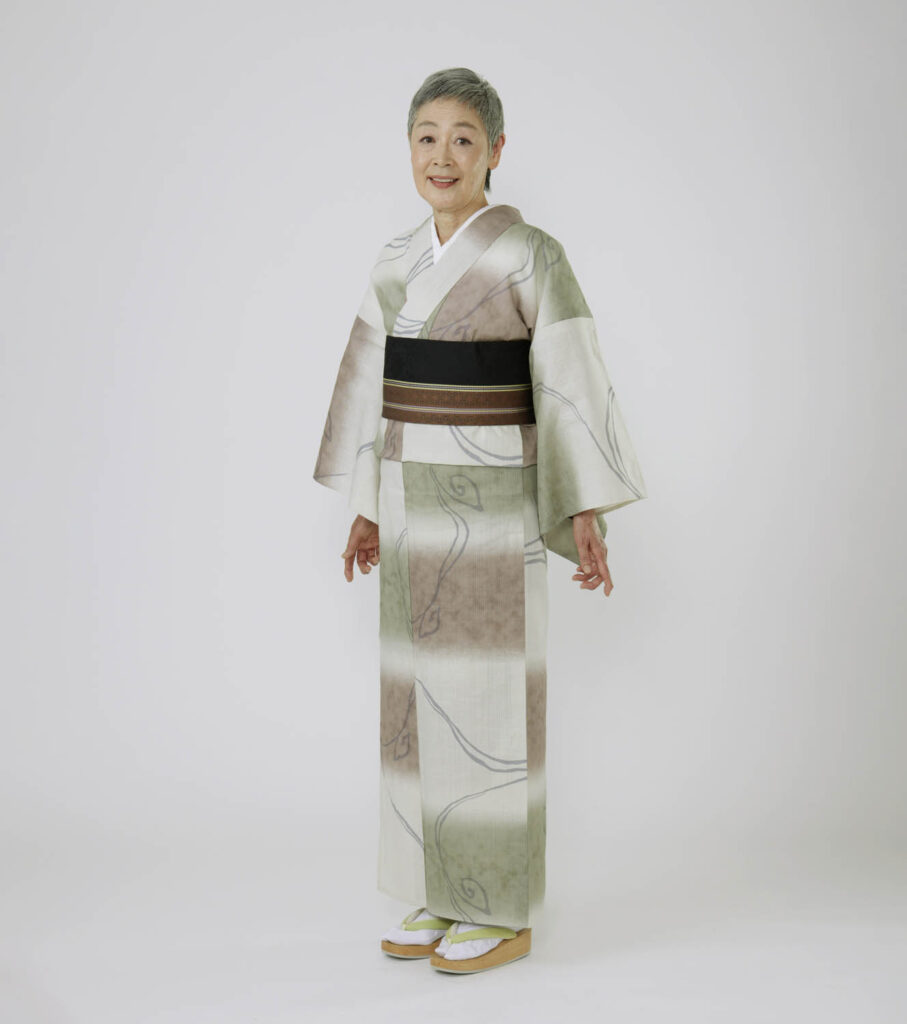 Y18 浴衣「古典回帰」水 利休