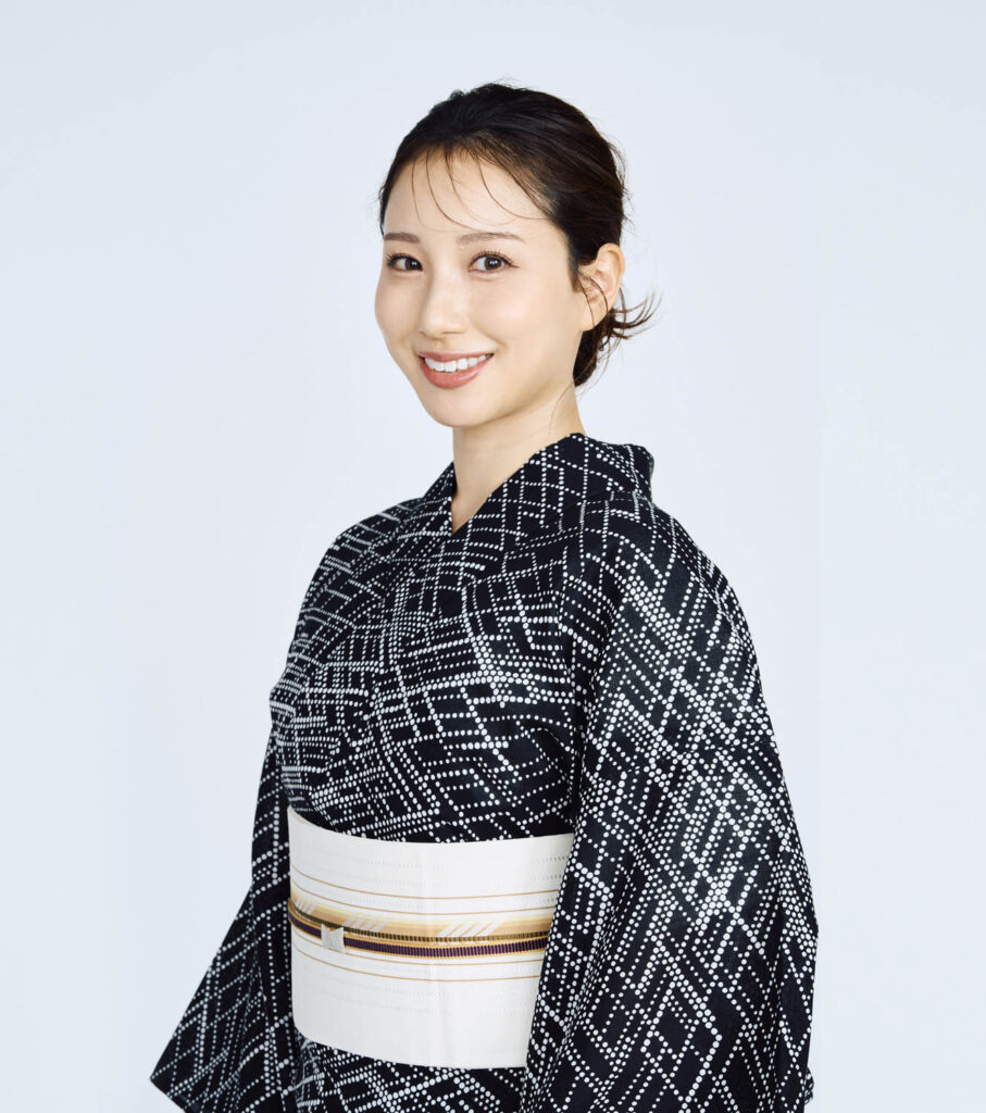 Y33 浴衣 菱入子 濡羽色（4枚目）