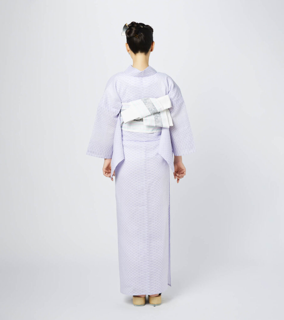 Y3 伊勢型写し浴衣「七宝繋ぎ」（3枚目）