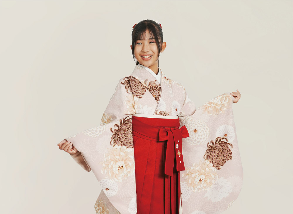 小・中学生の袴レンタル
